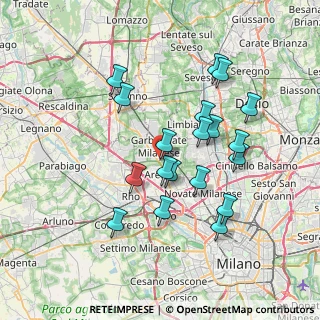 Mappa Via 20 Settembre, 20024 Garbagnate Milanese MI, Italia (6.78684)
