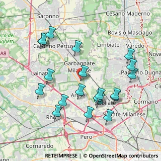 Mappa Via 20 Settembre, 20024 Garbagnate Milanese MI, Italia (4.121)