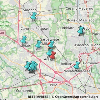 Mappa Via 20 Settembre, 20024 Garbagnate Milanese MI, Italia (4.52133)