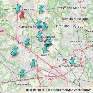Mappa Via 20 Settembre, 20024 Garbagnate Milanese MI, Italia (4.41933)