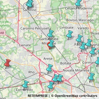 Mappa Via 20 Settembre, 20024 Garbagnate Milanese MI, Italia (6.44)