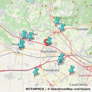 Mappa Via Giovanni Falcone, 25035 Ospitaletto BS, Italia (4.27636)