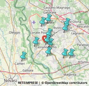Mappa Via Sant'Antonino, 20022 Castano Primo MI, Italia (5.95083)