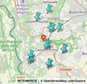 Mappa Via Sant'Antonino, 20022 Castano Primo MI, Italia (3.55)