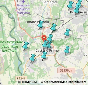 Mappa Via Sant'Antonino, 20022 Castano Primo MI, Italia (4.12857)