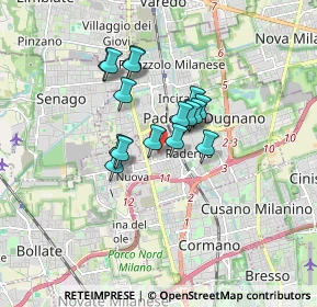 Mappa Via SS 35 dei Giovi, 20037 Paderno Dugnano MI, Italia (1.20063)