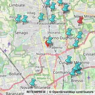 Mappa Via SS 35 dei Giovi, 20037 Paderno Dugnano MI, Italia (2.9715)