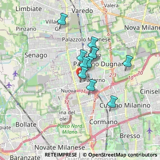 Mappa Via SS 35 dei Giovi, 20037 Paderno Dugnano MI, Italia (1.28545)