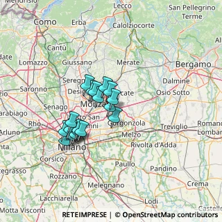 Mappa Delle, 20864 Agrate Brianza MB, Italia (10.47444)