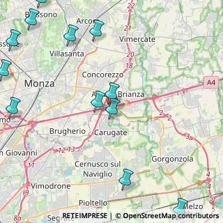 Mappa Delle, 20864 Agrate Brianza MB, Italia (6.19417)