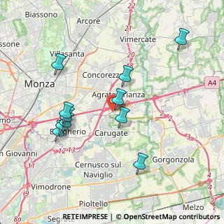 Mappa Delle, 20864 Agrate Brianza MB, Italia (3.83273)