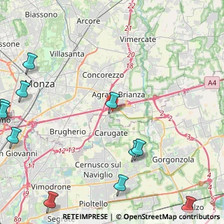 Mappa Delle, 20864 Agrate Brianza MB, Italia (6.73455)