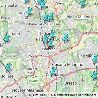 Mappa Corte delle Rondini, 20037 Paderno Dugnano MI, Italia (3.00588)