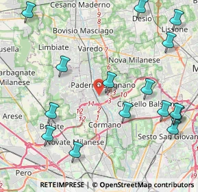 Mappa Corte delle Rondini, 20037 Paderno Dugnano MI, Italia (5.27533)