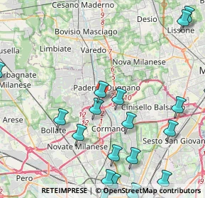 Mappa Corte delle Rondini, 20037 Paderno Dugnano MI, Italia (5.9015)