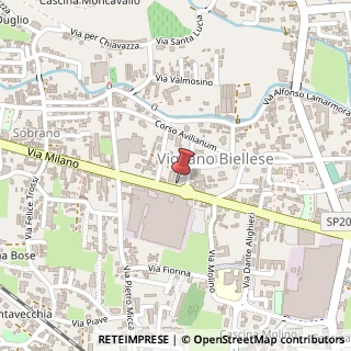 Mappa Via Magliazza, 21, 13856 Vigliano Biellese, Biella (Piemonte)
