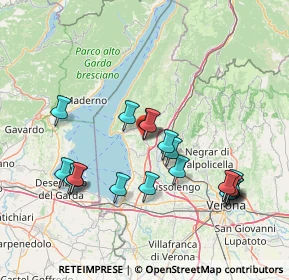 Mappa Via Galvani, 37010 Affi VR, Italia (15.6775)