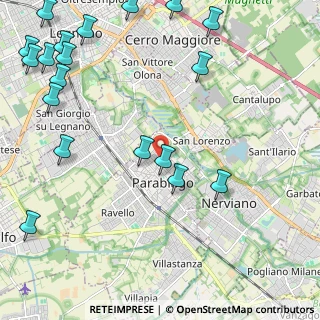 Mappa Via Mentana, 20015 Parabiago MI, Italia (3.10053)