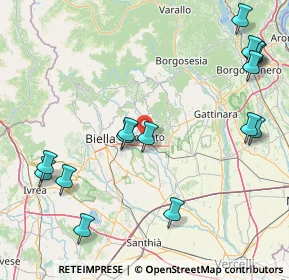 Mappa Viale Paietta, 13836 Cossato BI, Italia (21.04)