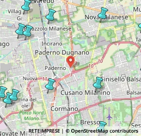 Mappa Via Giovanni Verga, 20037 Paderno Dugnano MI, Italia (3.5625)