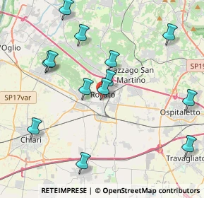 Mappa Via Macina, 25038 Rovato BS, Italia (4.39692)