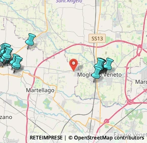 Mappa SP 39, 30037 Scorzè VE, Italia (5.5195)