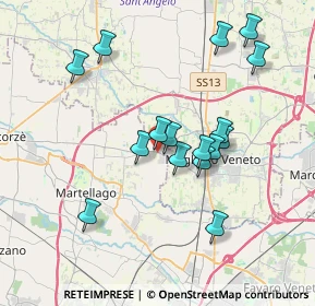 Mappa SP 39, 30037 Scorzè VE, Italia (3.44438)