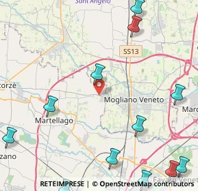 Mappa SP 39, 30037 Scorzè VE, Italia (6.3575)