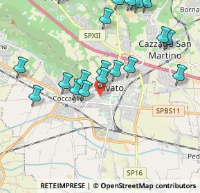 Mappa Via Cesare Beccaria, 25038 Rovato BS, Italia (2.2915)
