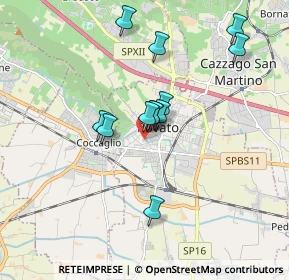 Mappa Via Cesare Beccaria, 25038 Rovato BS, Italia (1.475)