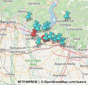 Mappa Via Cesare Beccaria, 25038 Rovato BS, Italia (9.25231)