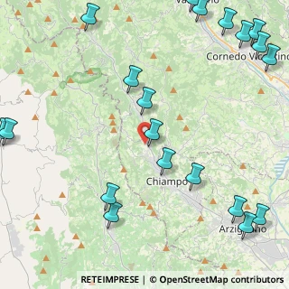 Mappa Via Lazio, 36072 Chiampo VI, Italia (6.324)