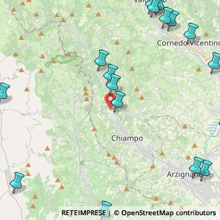 Mappa Via Lazio, 36072 Chiampo VI, Italia (6.79118)