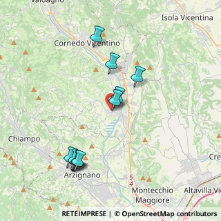 Mappa Via dei Gemo, 36070 Trissino VI, Italia (4.02091)
