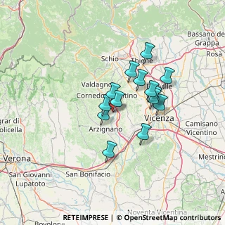 Mappa Via dei Gemo, 36070 Trissino VI, Italia (10.16143)