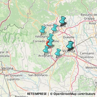 Mappa Via dei Gemo, 36070 Trissino VI, Italia (11.99143)