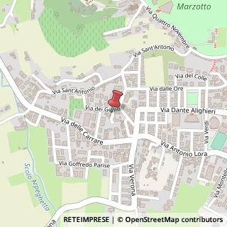 Mappa Via dei Gemo, 23/27, 36070 Trissino, Vicenza (Veneto)