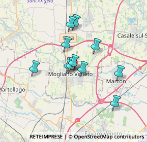 Mappa Via A. Vanzo, 31021 Mogliano Veneto TV, Italia (2.81273)