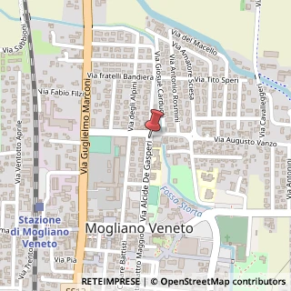 Mappa Via de gasperi alcide 26, 31021 Mogliano Veneto, Treviso (Veneto)