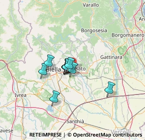 Mappa Cerreto BI IT, 13852 Quaregna BI, Italia (8.05)