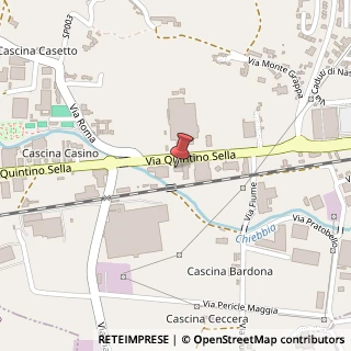 Mappa Via Quintino Sella, 17, 13852 Cerreto Castello, Biella (Piemonte)