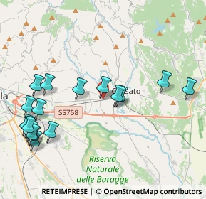 Mappa Cerreto BI IT, 13852 Quaregna BI, Italia (4.76647)