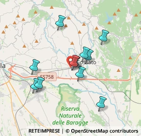 Mappa Cerreto BI IT, 13852 Quaregna BI, Italia (3.05909)