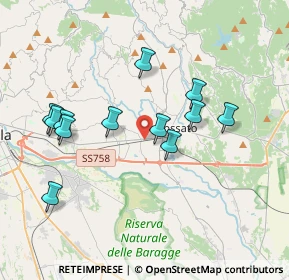 Mappa Cerreto BI IT, 13852 Quaregna BI, Italia (3.59333)