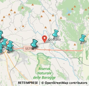 Mappa Cerreto BI IT, 13852 Quaregna BI, Italia (6.06267)