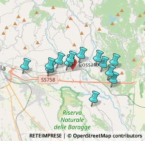 Mappa Cerreto BI IT, 13852 Quaregna BI, Italia (2.86154)