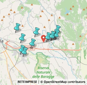 Mappa Cerreto BI IT, 13852 Quaregna BI, Italia (2.77909)