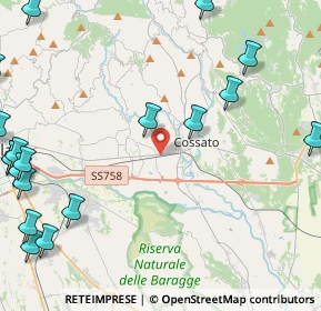 Mappa Via Quintino Sella, 13852 Quaregna BI, Italia (6.7435)