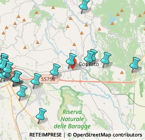 Mappa Cerreto BI IT, 13852 Quaregna BI, Italia (5.6375)