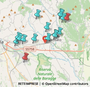 Mappa Cerreto BI IT, 13852 Quaregna BI, Italia (3.57438)